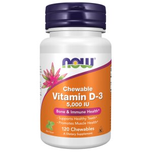 Vitamin D-3 5000 IU Chewables