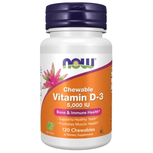 Vitamin D-3 5000 IU Chewables