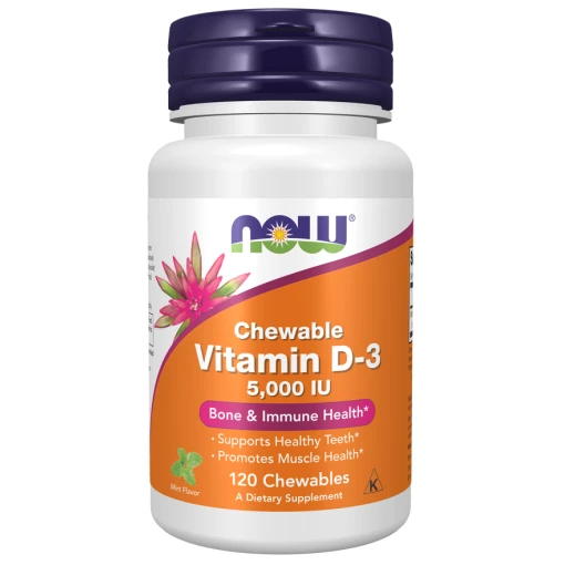Vitamin D-3 5000 IU Chewables