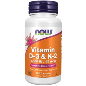 Vitamin D-3 & K-2 Capsules