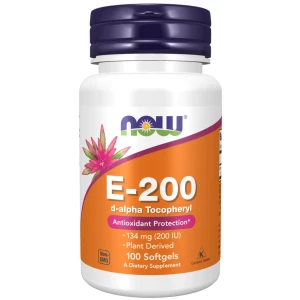 Vitamin E-200 D-Alpha Tocopheryl Softgels