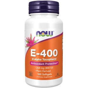 Vitamin E-400 D-Alpha Tocopheryl Softgels