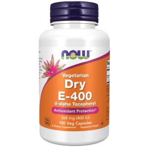 Vitamin E-400 Vegetarian Dry Veg Capsules