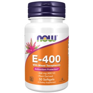Vitamin E-400 With Mixed Tocopherols Softgels