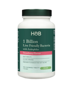 1 Billion Live Friendly Bacteria with Acidophilus