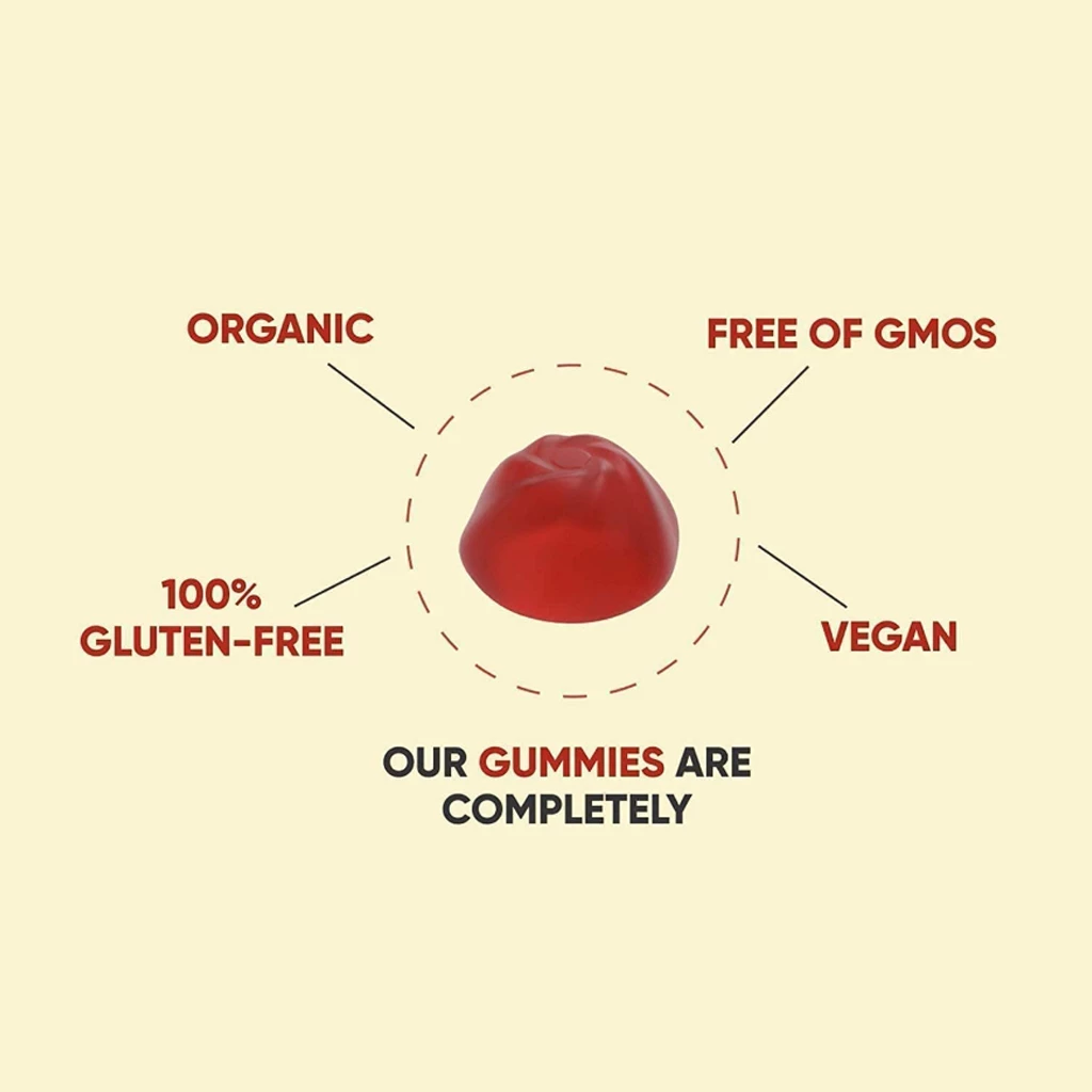 Apple - Żelki z octem jabłkowym, standardowy rozmiar - obrazek 4