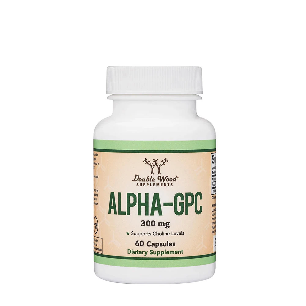 Double Wood Supplements Alpha GPC (60 Capsules)