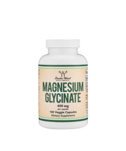Double Wood Supplements Magnesium Glycinate (180 Capsules)