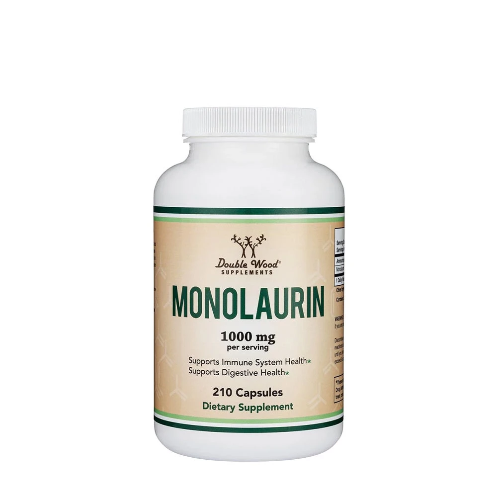 Double Wood Supplements Monolaurin (210 capsules)