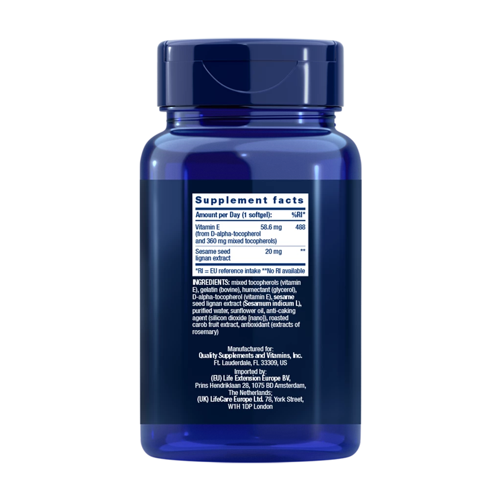 Gamma E - Mieszane tokoferole, rozmiar standardowy - obrazek 2