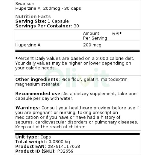 200 mcg - 30 kapsler