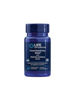 Life Extension - Food Sensitivity Relief with Diamine Oxidase (DAO) (60 Capsules)