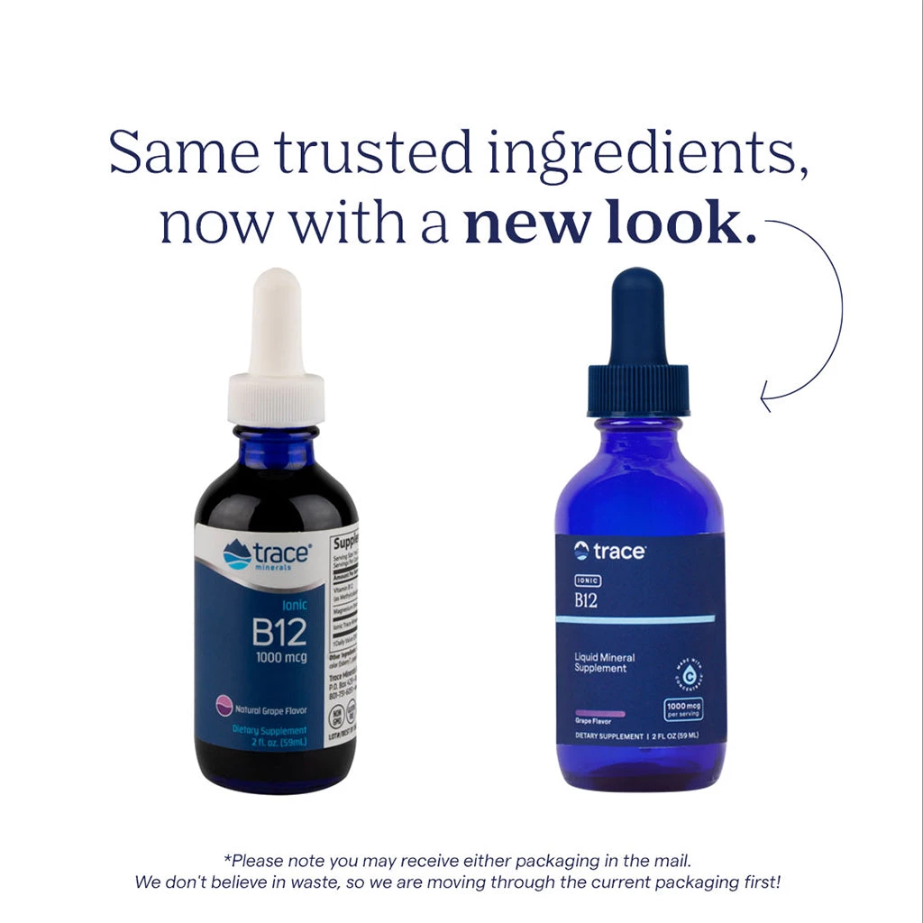 Trace Minerals - Płynna jonowa witamina B12, 1000 mcg - obrazek 4