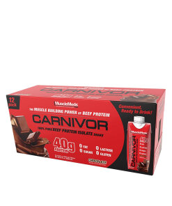 MuscleMeds - Carnivor RTD Beef Protein Shake (12 pack
