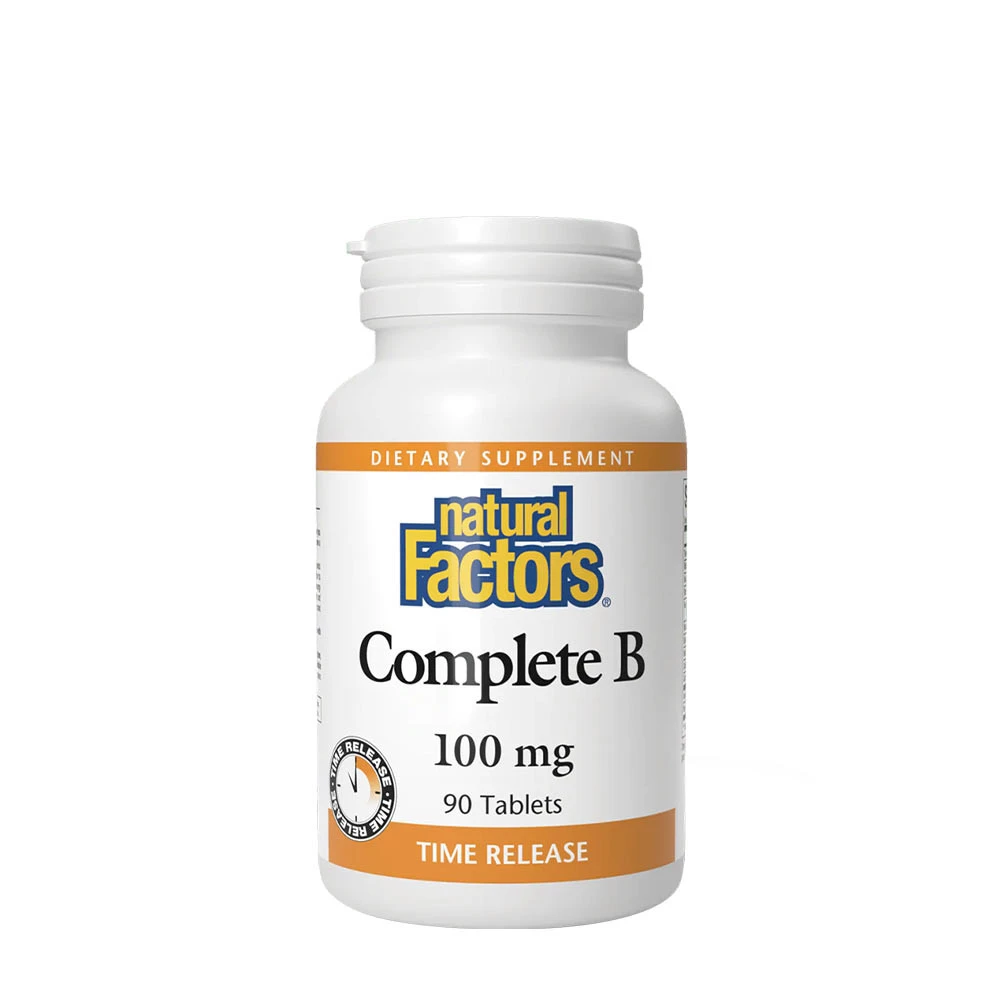 Natural Factors Complete B Time Release (90 Tablets)