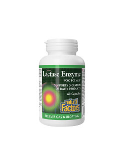 Natural Factors Lactase Enzyme (60 Capsules)