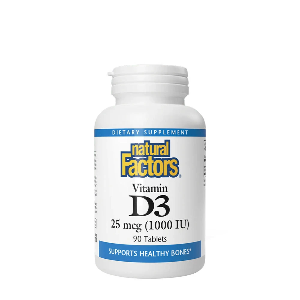 Natural Factors Vitamin D3 25 mcg (1