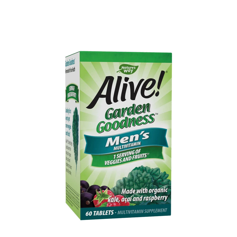 Nature's Way - Alive! Garden Goodness for Men (60 Tablets)
