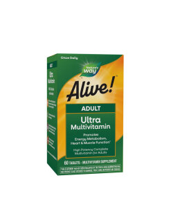 Nature's Way - Alive!® Adult Ultra Multivitamin (60 Tablets)