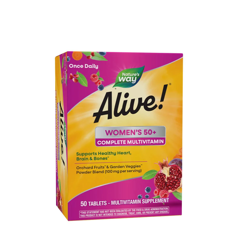 Nature's Way - Alive!® Women’s 50+ Complete Multivitamin (50 Tablets)