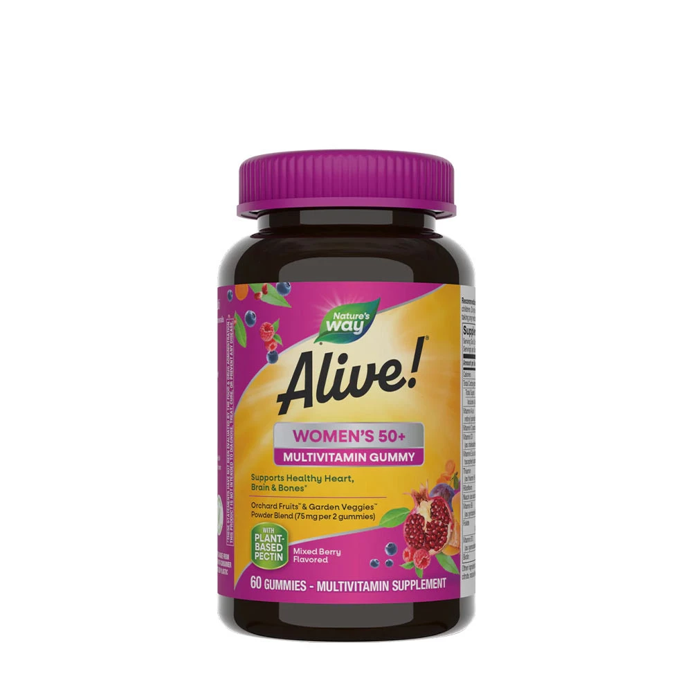 Nature's Way - Alive!® Women's 50+ Gummy Multivitamin (60 Gummies