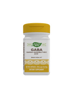 Nature's Way - GABA (60 Capsules)