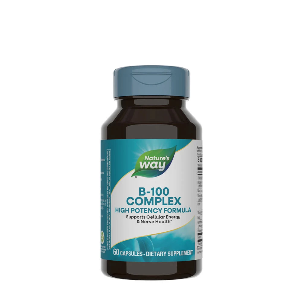 Nature's Way - Vitamin B-100 Complex (60 Capsules)