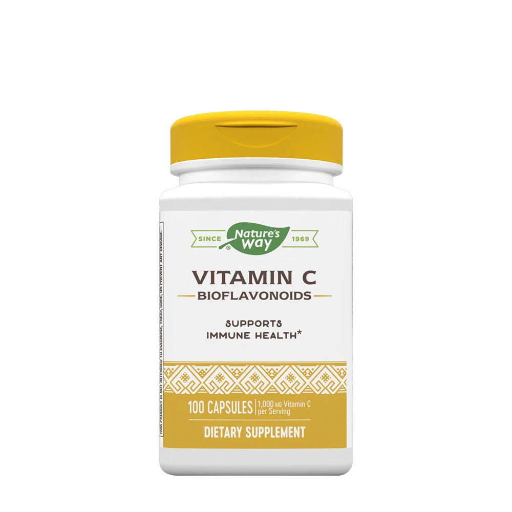 Nature's Way - Vitamin C with Bioflavonoids (100 Capsules)