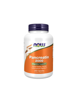 Now Foods - Pancreatin 2000 - Digestive Support (250 Capsules)