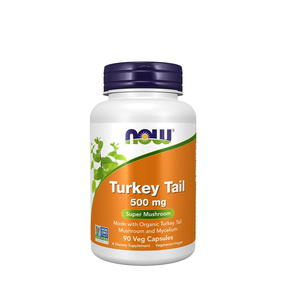 Now Foods - Turkey Tail 500 mg (90 Capsules)