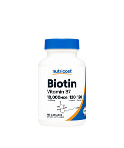 Nutricost - Biotin  (120 Capsules)