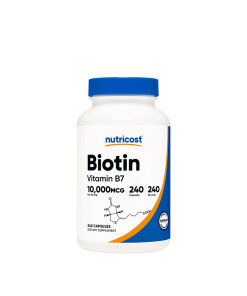 Nutricost - Biotin  (240 Capsules)