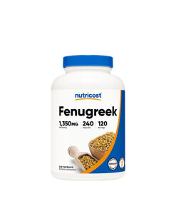 Nutricost - Fenugreek 1350 mg (240 Capsules)