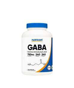 Nutricost - GABA 750 mg (240 Capsules)