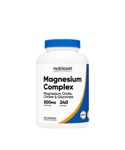 Nutricost Magnesium Complex 500 mg (240 Capsules)