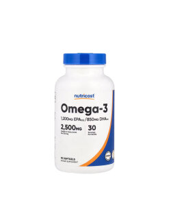 Nutricost - Omega-3 2500 mg (90 Softgels)