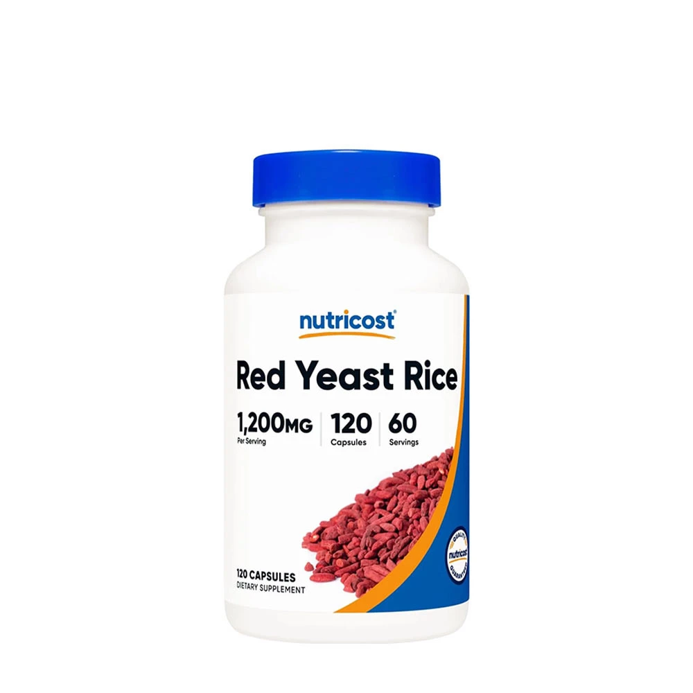 Nutricost Red Yeast Rice Capsules 1200 mg (120 Capsules)