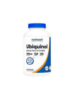 Nutricost - Ubiquinol 100 mg (120 Softgels)