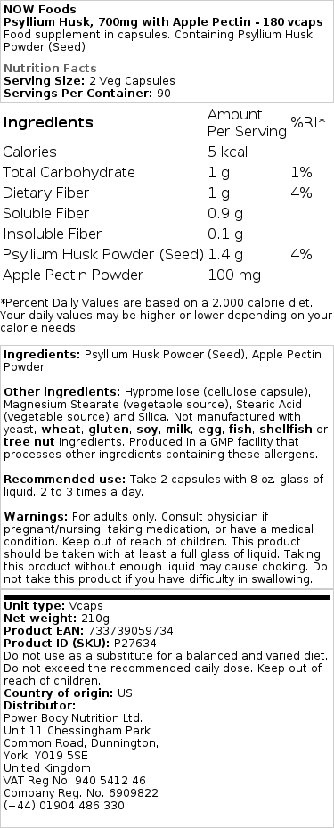 700 mg - 360 vegetabilske kapsler