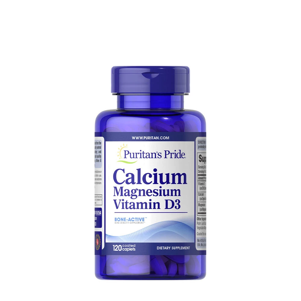 Puritan's Pride Calcium Magnesium with Vitamin D (120 Caplets)