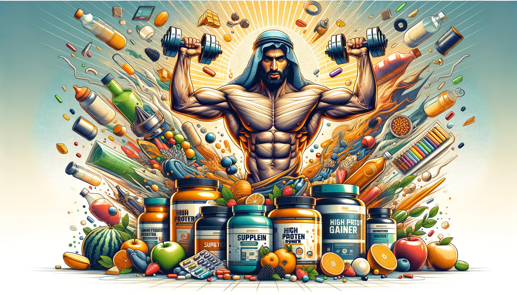 Sammenligning af Høje Protein Gainer med andre kosttilskud