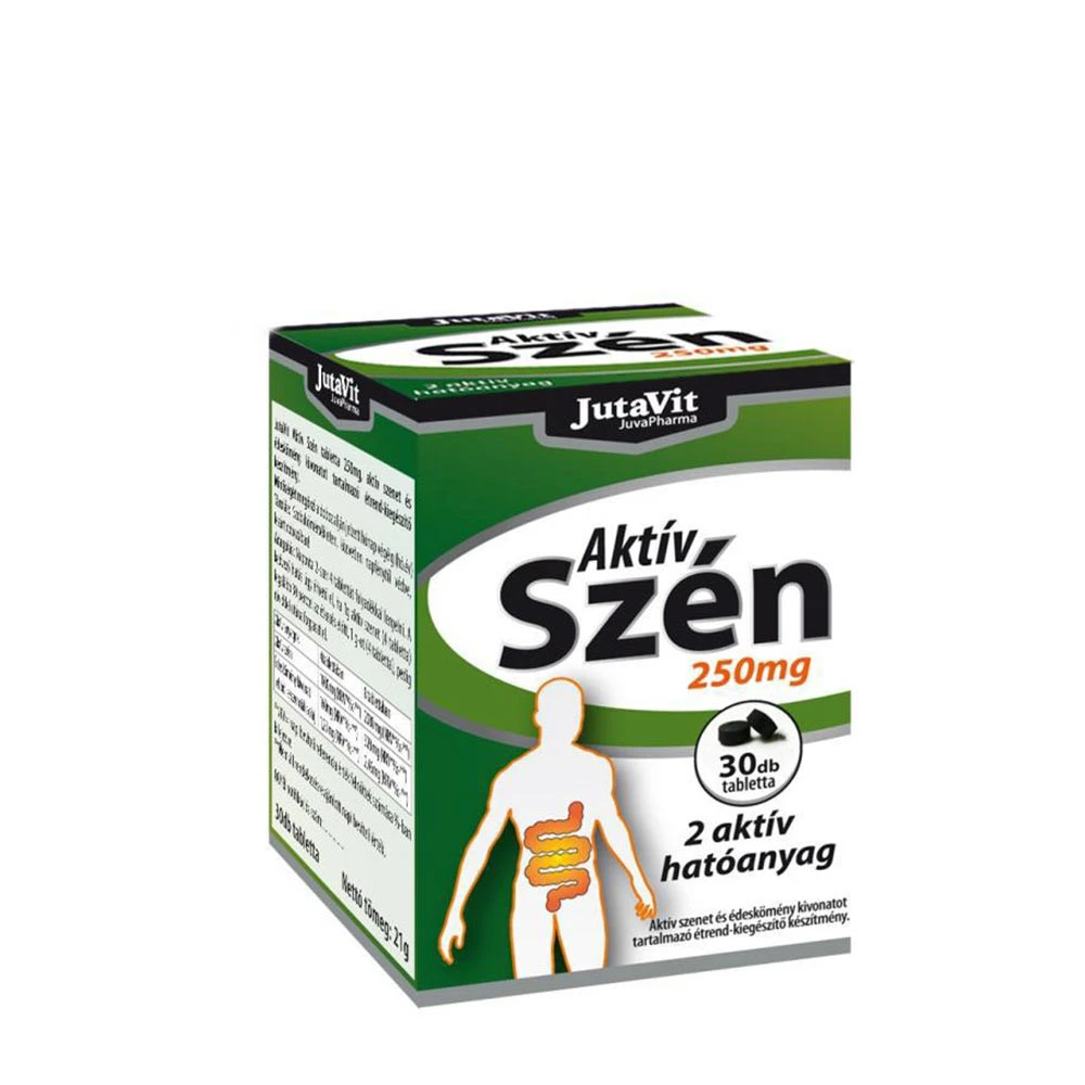 JutaVit Active Charcoal (30 Tablets)