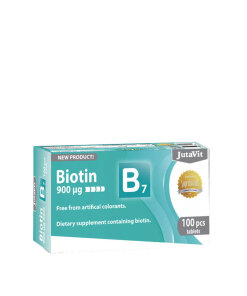 JutaVit Biotin 900 mcg (100 Tablets)