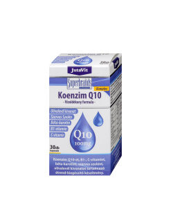 JutaVit Co-Enzyme Q10 100 mg Water-soluble Formula (30 Softgels)