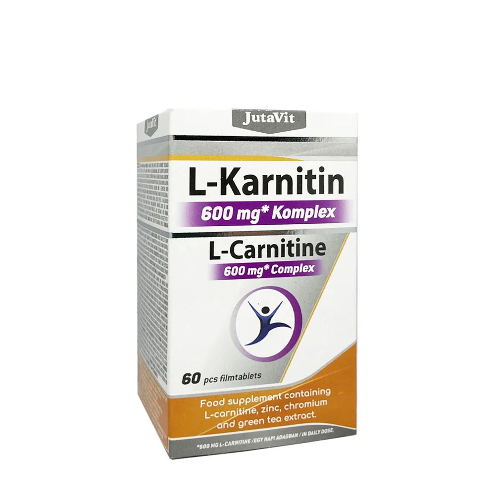 JutaVit L-Carnitine 600 mg Complex (60 Tablets)