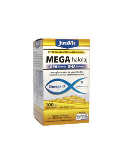 JutaVit MEGA Fish Oil Omega-3 (100 Softgels)