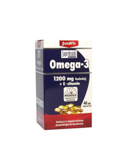 JutaVit Omega-3 Fish Oil 1200 mg (40 Softgels)