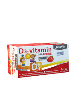 JutaVit Vitamin D3 Kid 800 IU (60 Chewable Tablets