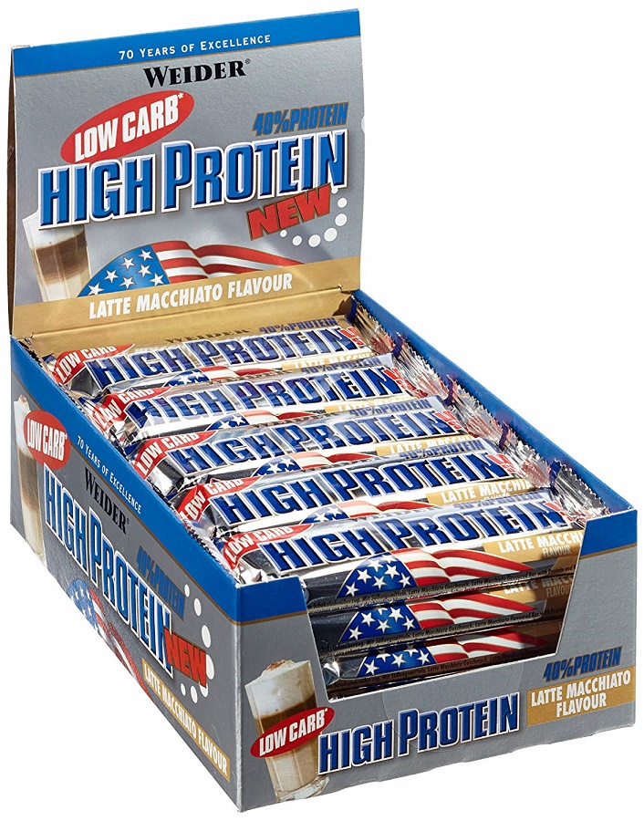 40% Low Carb High Protein Bar