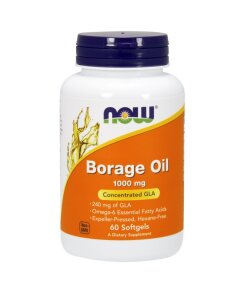Borage Oil 1000 mg Softgels